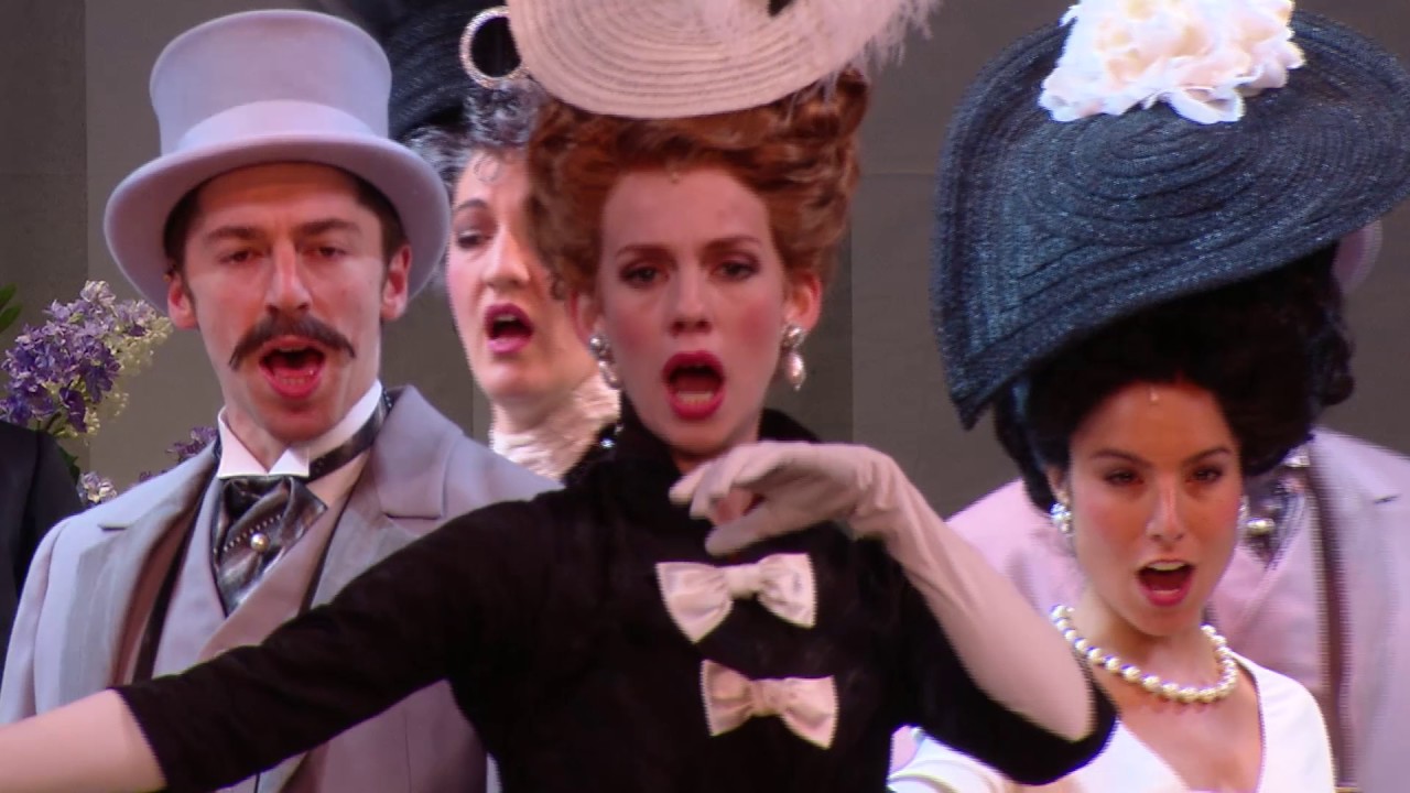 Julie Andrews discusses taking on the role of director for My Fair Lady at the Regent...