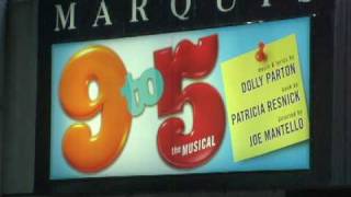 A look at the first preview for 9 to 5 on Broadway
