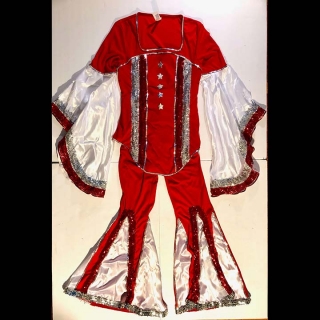 Mamma Mia jumpsuit costumes - costume rental - Stagecraft Theatrical - 800-499-1504