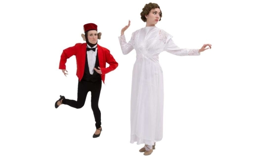 Rental Costumes for The Drowsey Chaperone - Janet with Monkey