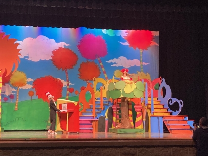 Seussical Whoville and tree