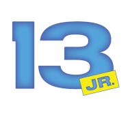 13 JR. logo