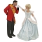 Rental Costumes for Cinderella, the Musical - Prince Charming and Cinderella in her ball gown
