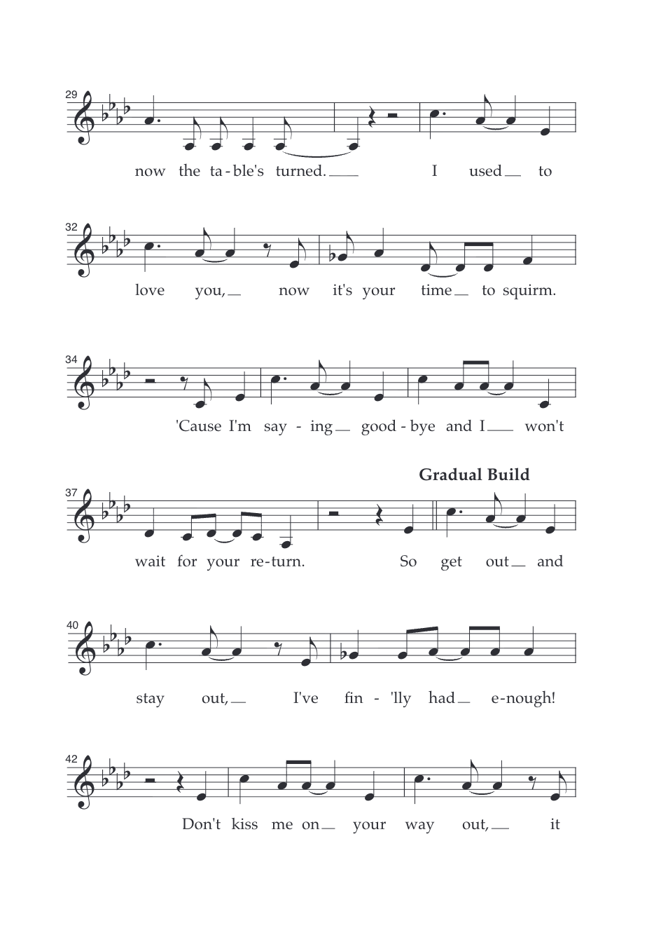 Get Out and Stay Out