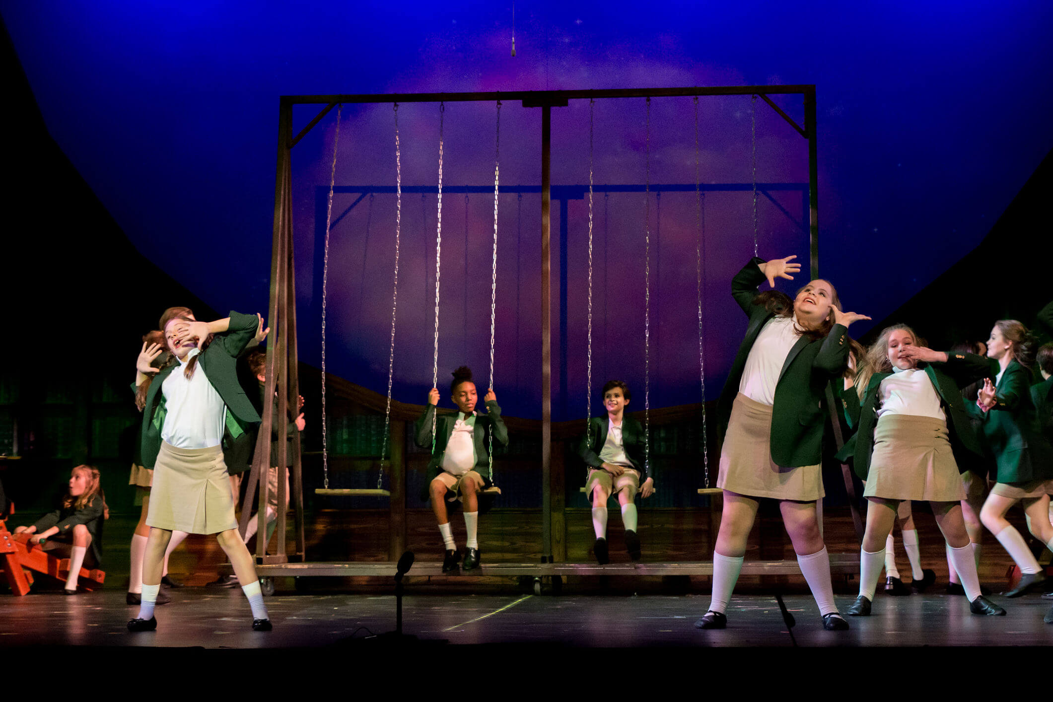 Matilda set scenery broadway rental - Front Row Theatrical Rental - 800-250-3114