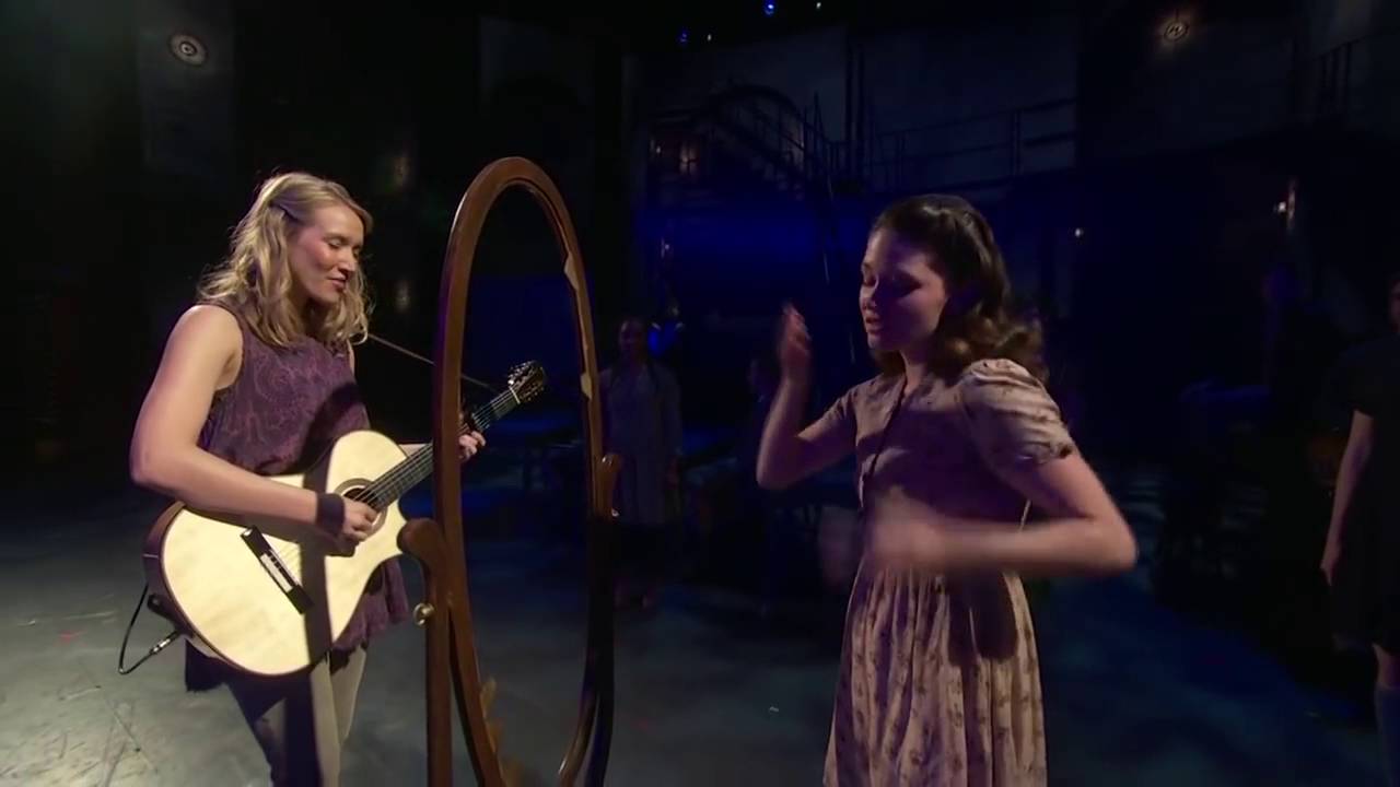 The cast of the 2016 Broadway revival of Spring Awakening at the 70th Tony Awards
