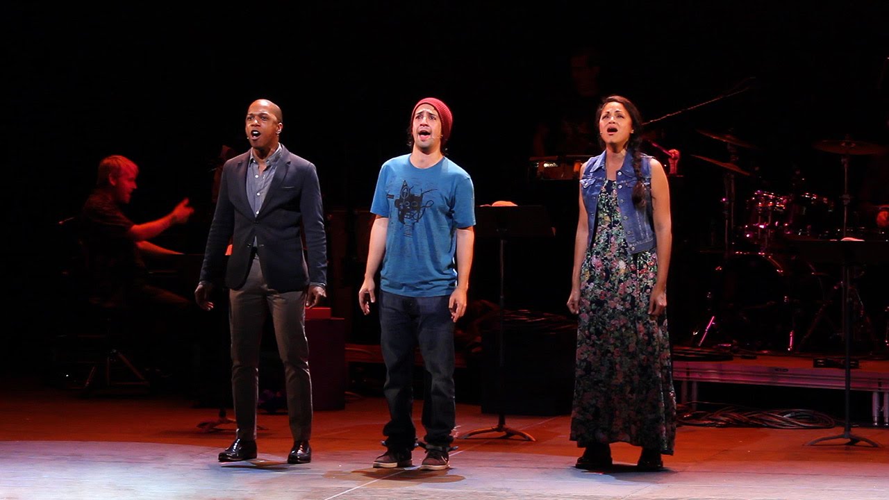 Tick, Tick...Boom! at City Center's Encores!, starring Lin-Manuel Miranda, Karen...