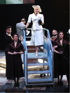Airplane stairs prop for EVITA