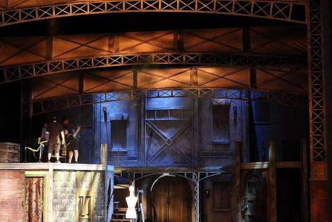 Sweeney Todd rental set - Unit set - Front Row Theatrical
