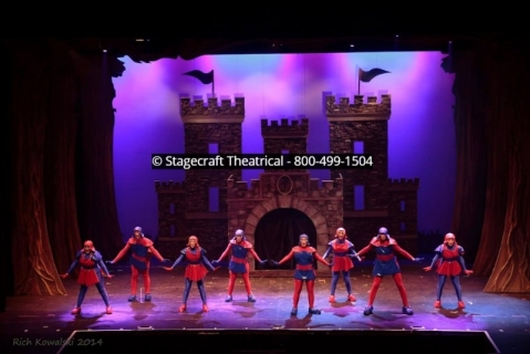 Shrek musical rental set - Stagecraft Theatrical - 800-499-1504