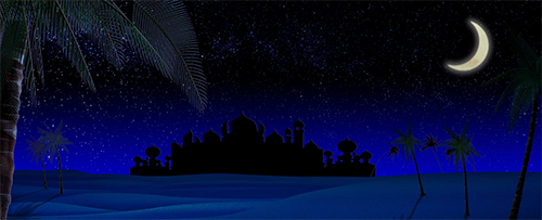 Aladdin Backdrop Rentals