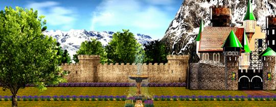 Frozen Backdrop Rental