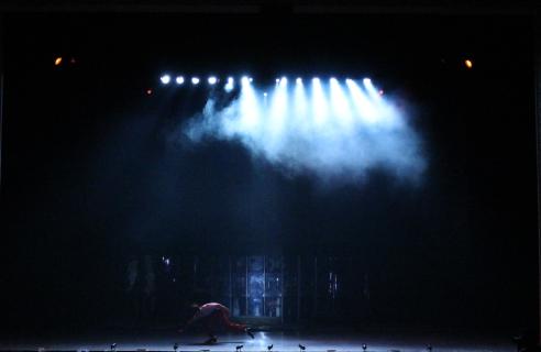 Set from The Gateway's 2015 production of Billy Elliot.