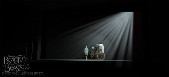 Beauty and the Beast rental scenery - The Forest - Stagecraft Theatrical 800-499-1504