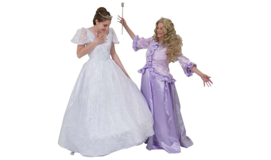 Rental Costumes for Cinderella Broadway Revival - Ella & Marie Post Transformation