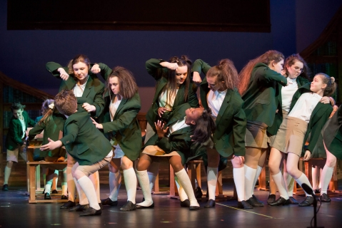 Matilda the musical, Broadway costume rental school uniforms, Front Row Theatrical Rental