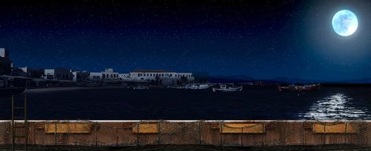 MAMMA MIA Backdrop Rental