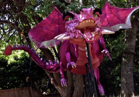 Dragon Puppet for Shrek the Musical