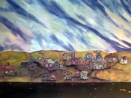 Michael Boyer's set for The Gateway's production of Fiddler on the Roof