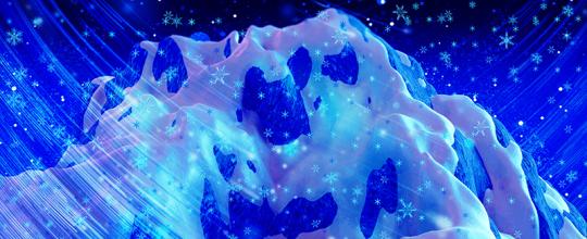 Frozen Backdrop Rental