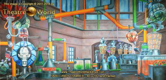 Hard Candy Chamber Scenic Backdrop