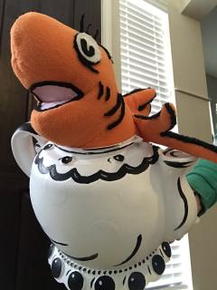 Cat in the Hat Fish Puppet Rental