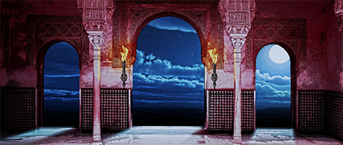 Aladdin Backdrop Rentals