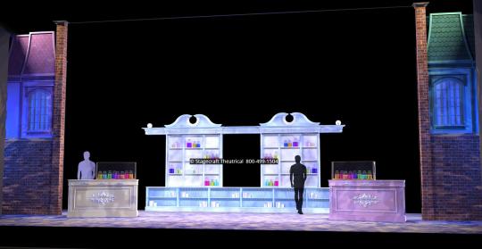 Mary Poppins scenery rental Talking Shop- Stagecraft Theatrical - 800-499-1504