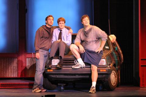 The Gateway's set for The Full Monty, designed by Kelly Tighe