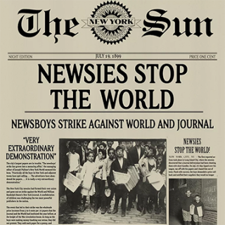 Newsies Theatrical Drop Rental