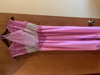 small pink harem costume