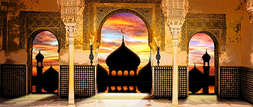 Aladdin Backdrop Rentals