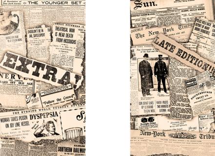 Newsies legs backdrop used in the production of Newsies