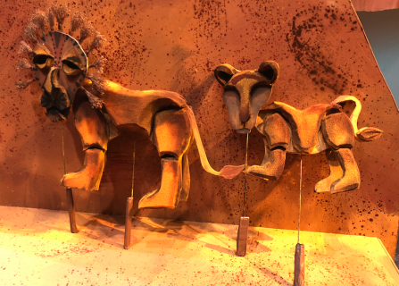 THE LION KING JR. Mufasa and Simba 