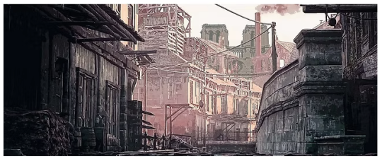 Street scene for Les Miserables