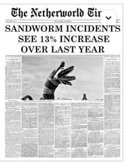 Beetlejuice Newspaper