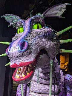 Shrek dragon puppet