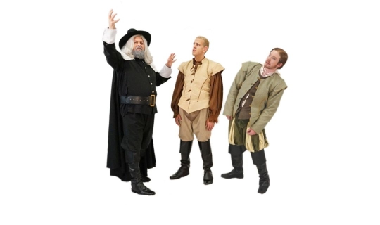 Rental Costumes for Something Rotten - Brother Jeremiah, Nick and Nigel Bottom