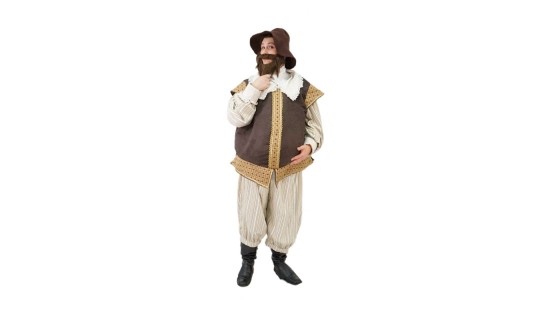 Rental Costumes for Something Rotten - Toby Belch Trick Disguise