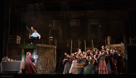 Sweeney Todd rental set - Unit set - Front Row Theatrical