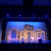 Mamma Mia Broadway musical scenery rental - the village - Stagecraft Theatrical - 800-499-1504