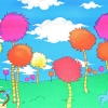 Seussical backdrop used in the production of Seussical the Musical
