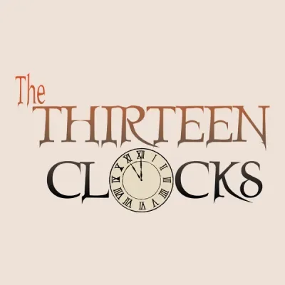 The Thirteen Clocks logo