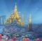Magical Undersea Castle backdrop used in the theatrical performance of The Little Mermaid