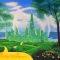 Grosh Oz Emerald City backdrop used for productions of Wizard of Oz