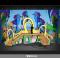 Seussical brodway musical set rental - whoville front row theatrical rental 800-250-3114 