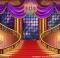 Beauty and the Beast Hall 1 SH-BB035-S-DP 20x45 Backdrop Rental