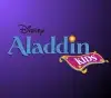 Disney's Aladdin KIDS on a purple and black gradient background